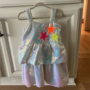 Lola and the Boys 3T sparkle dress
